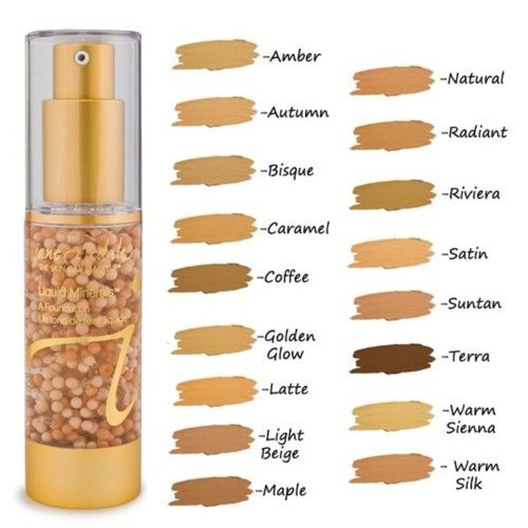 Jane Iredale GOLDEN GLOW Liquid Minerals ~ NEW w/o box ~ - Picture 2 of 2